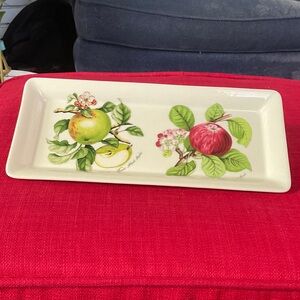 Portmeirion/Pamona Floral Fruit Rectangular Sandwich Tray